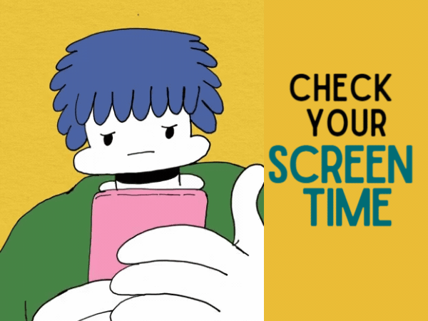 Check your screen time!